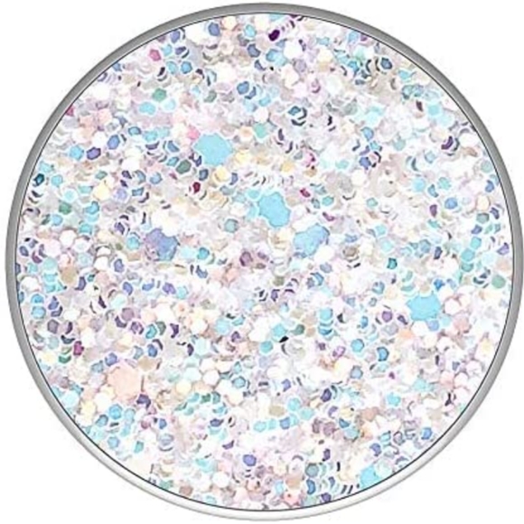 NWT Pop Sockets Pop Grip Swappable Grip for Phones & Tablets Sparkle Snow White - Picture 2 of 8